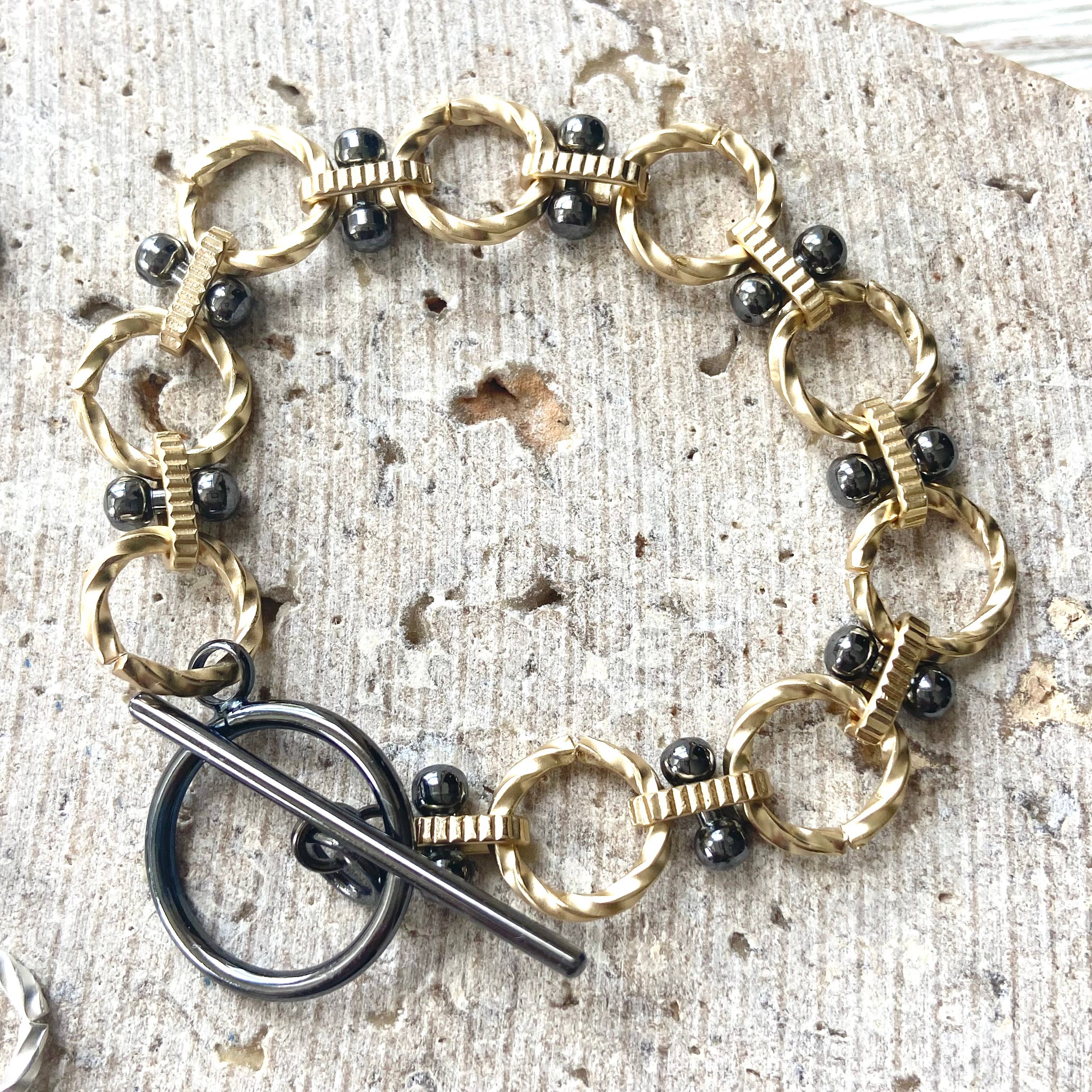 Matte Toggle Bracelet