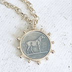 Horse Coin Necklace
