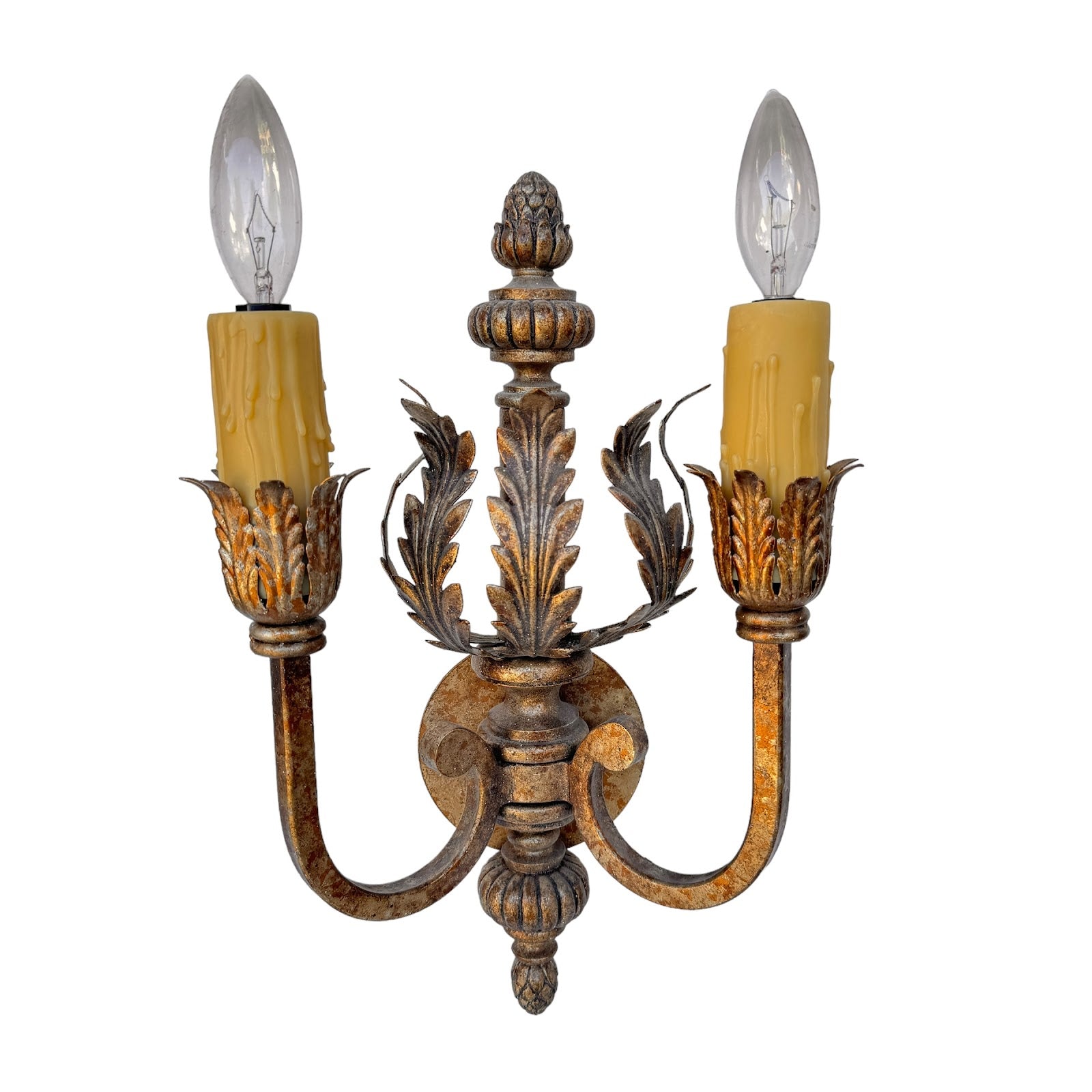 Fine Art Lamps Double Arm Sconces pr.