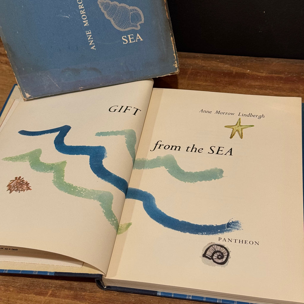 Vintage Anne Morrow Lindbergh Gift from the Sea with Dust Jacket (1955)
